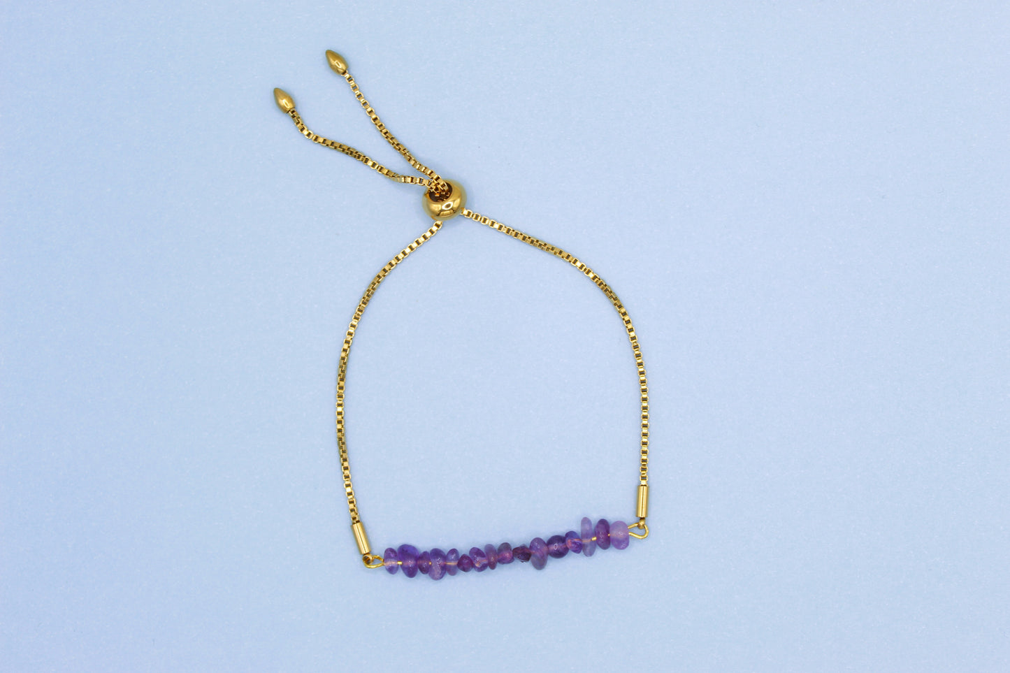 Natural Amethyst Bracelet