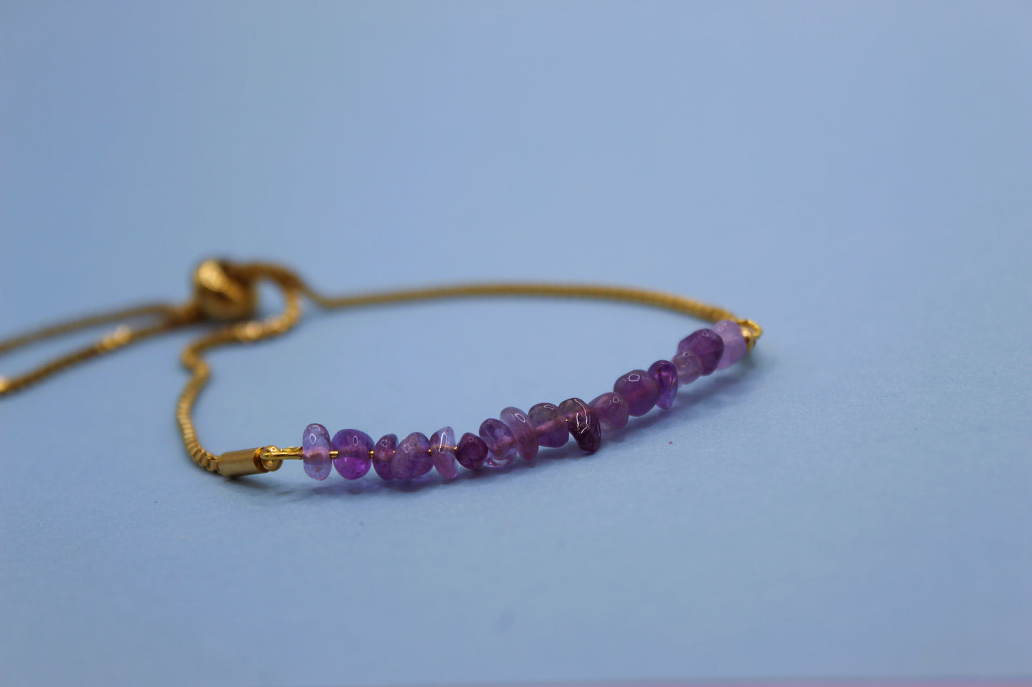 Natural Amethyst Bracelet