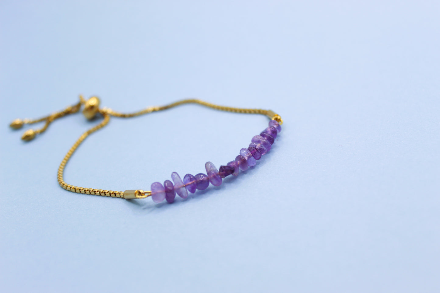 Natural Amethyst Bracelet
