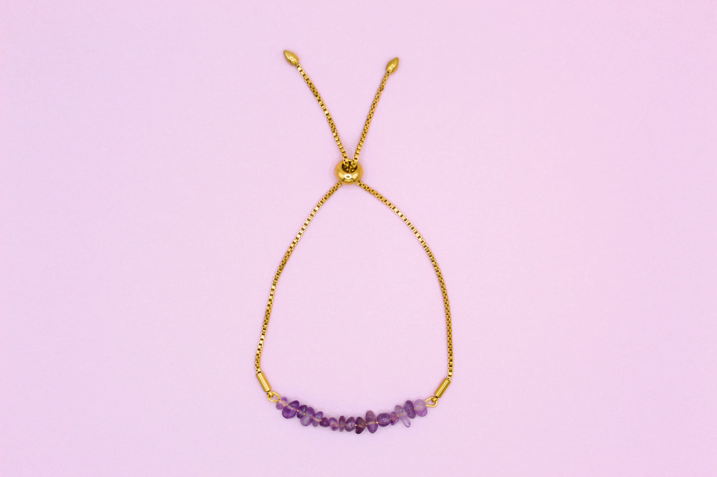 Natural Amethyst Bracelet