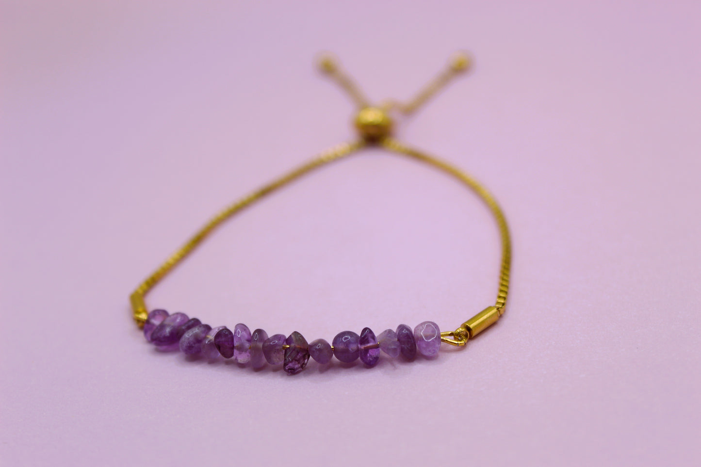 Natural Amethyst Bracelet