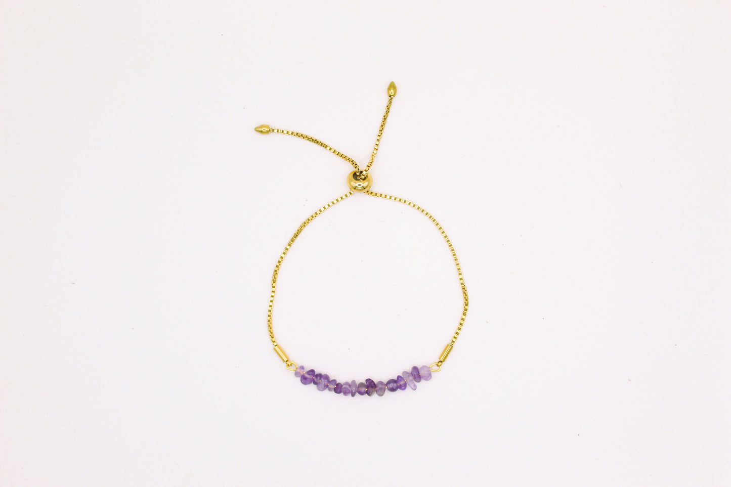 Natural Amethyst Bracelet