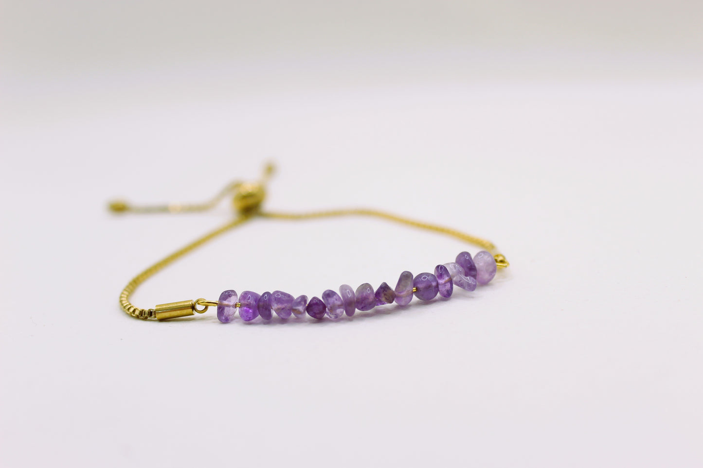 Natural Amethyst Bracelet