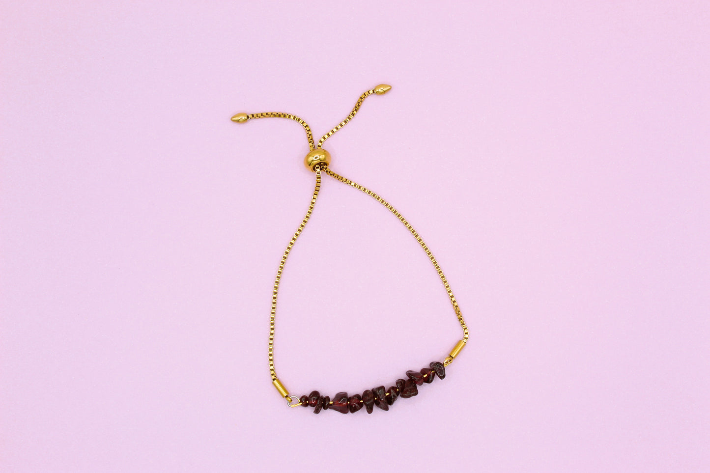 Natural Garnet Bracelet