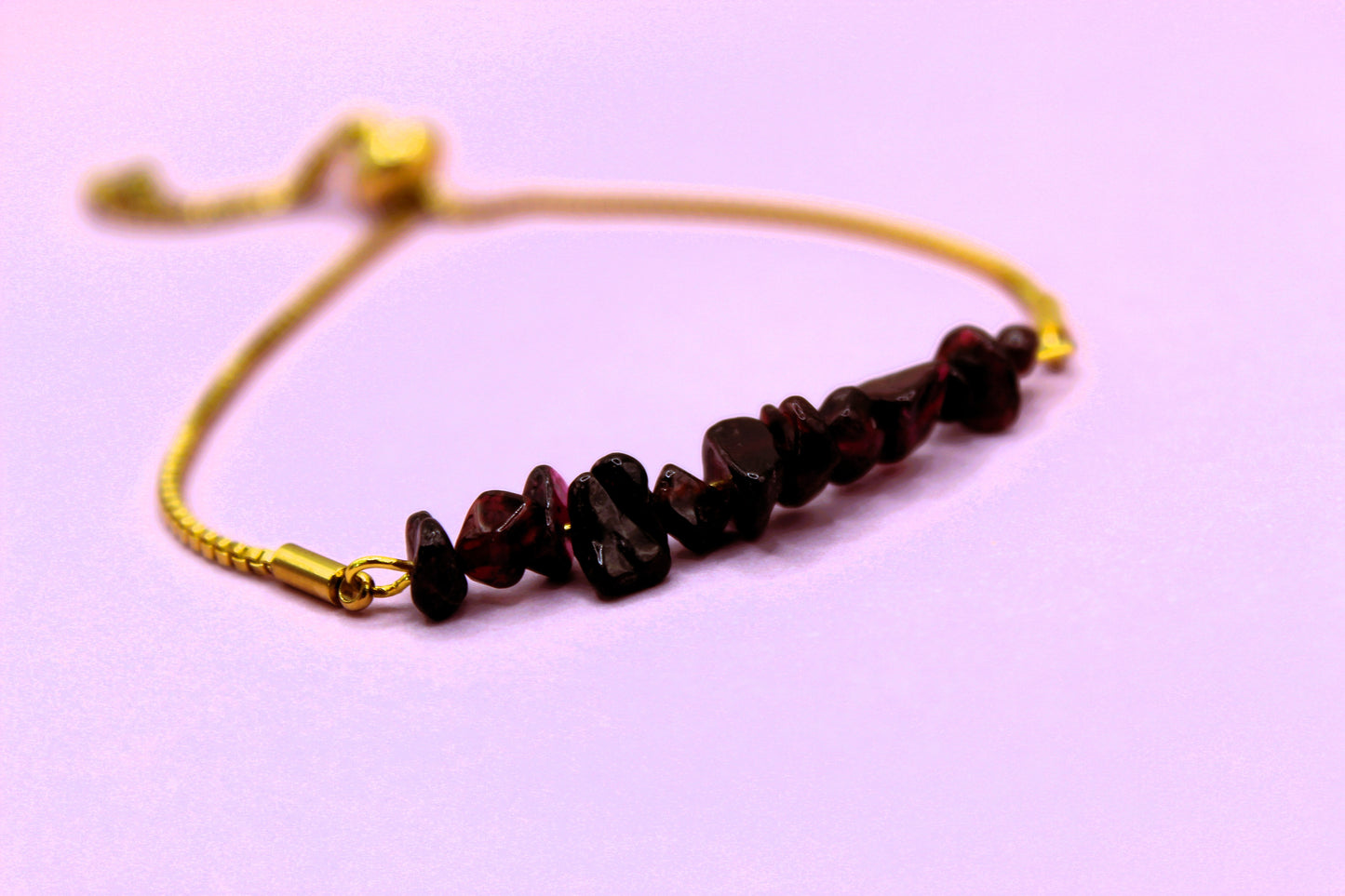 Natural Garnet Bracelet