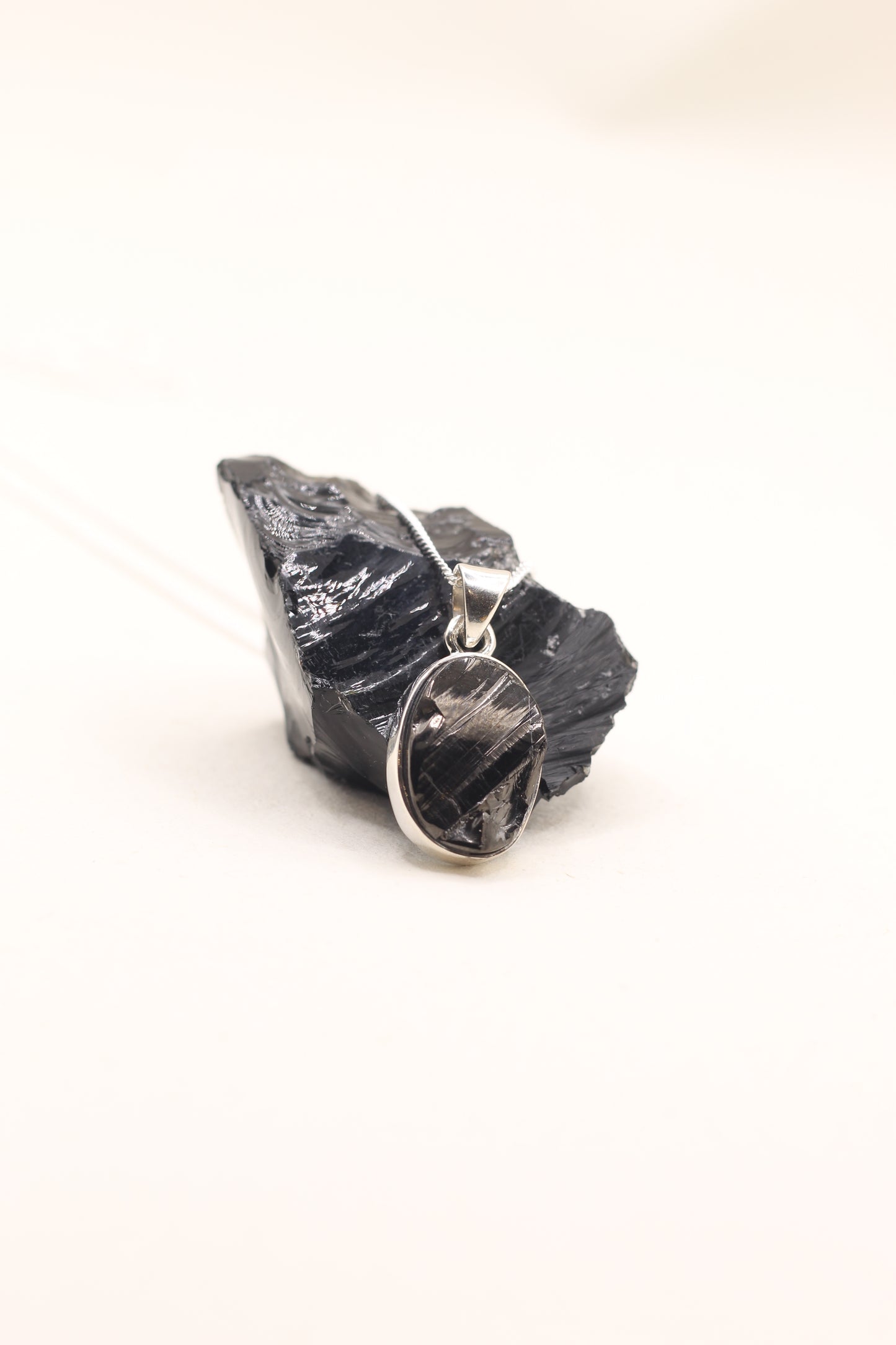 Detox & Protect | Shungite Necklace | Sterling Silver