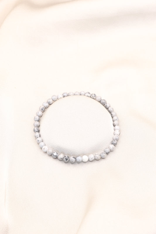 Guidance & Clarity | Map stone small beaded bracelet