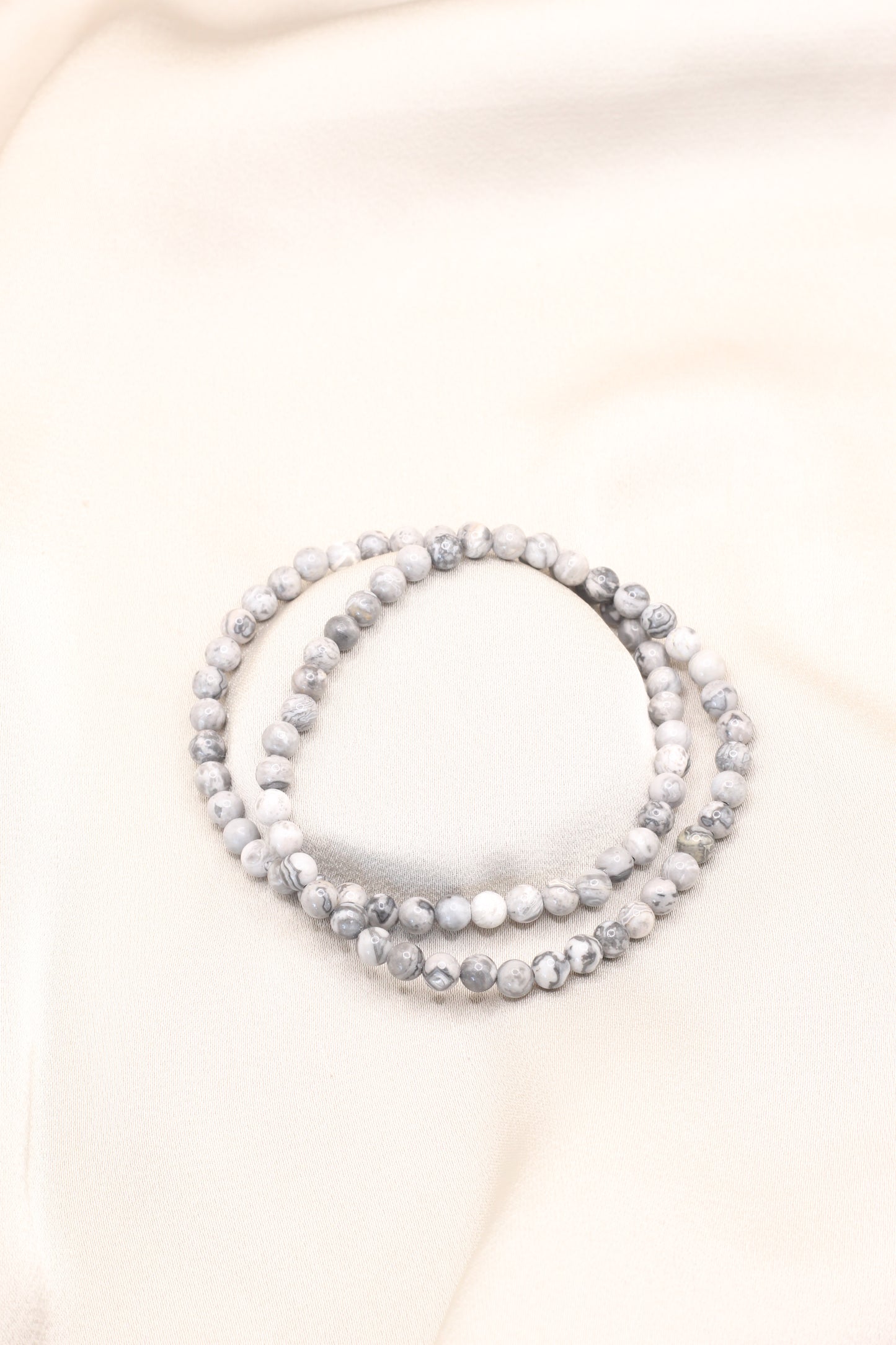 Guidance & Clarity | Map stone small beaded bracelet