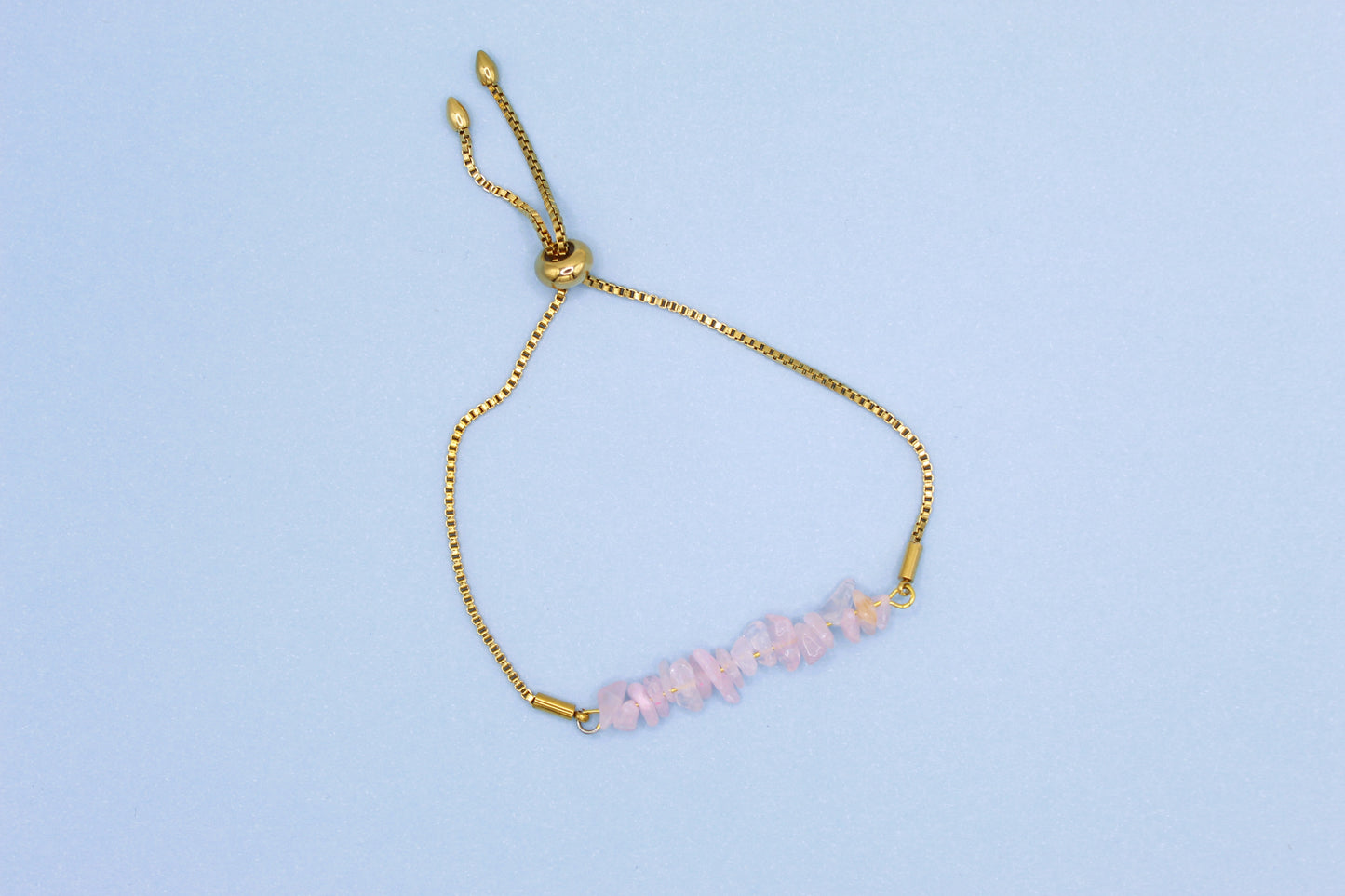 Natural Rose Quartz Bracelet