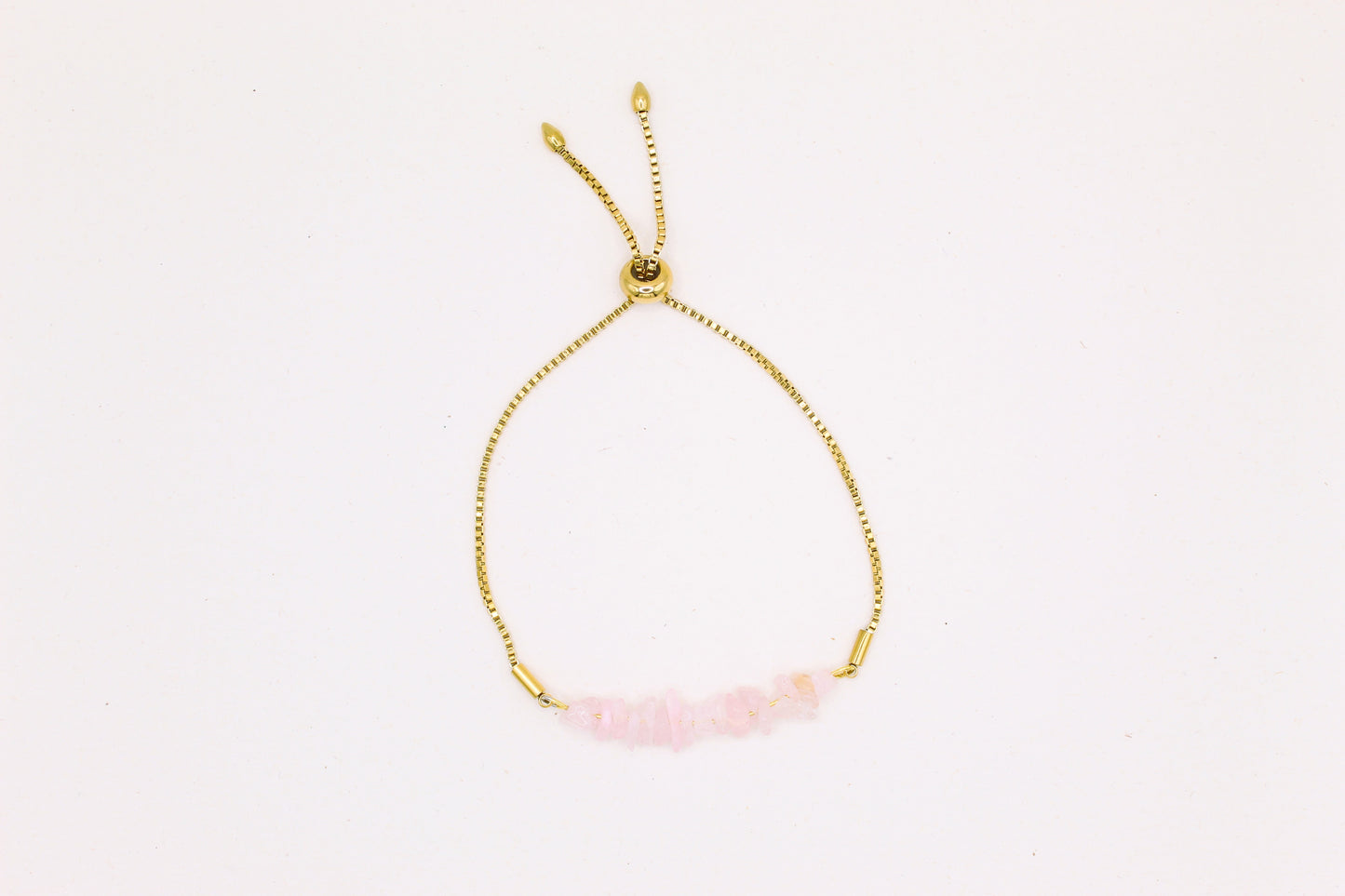 Natural Rose Quartz Bracelet