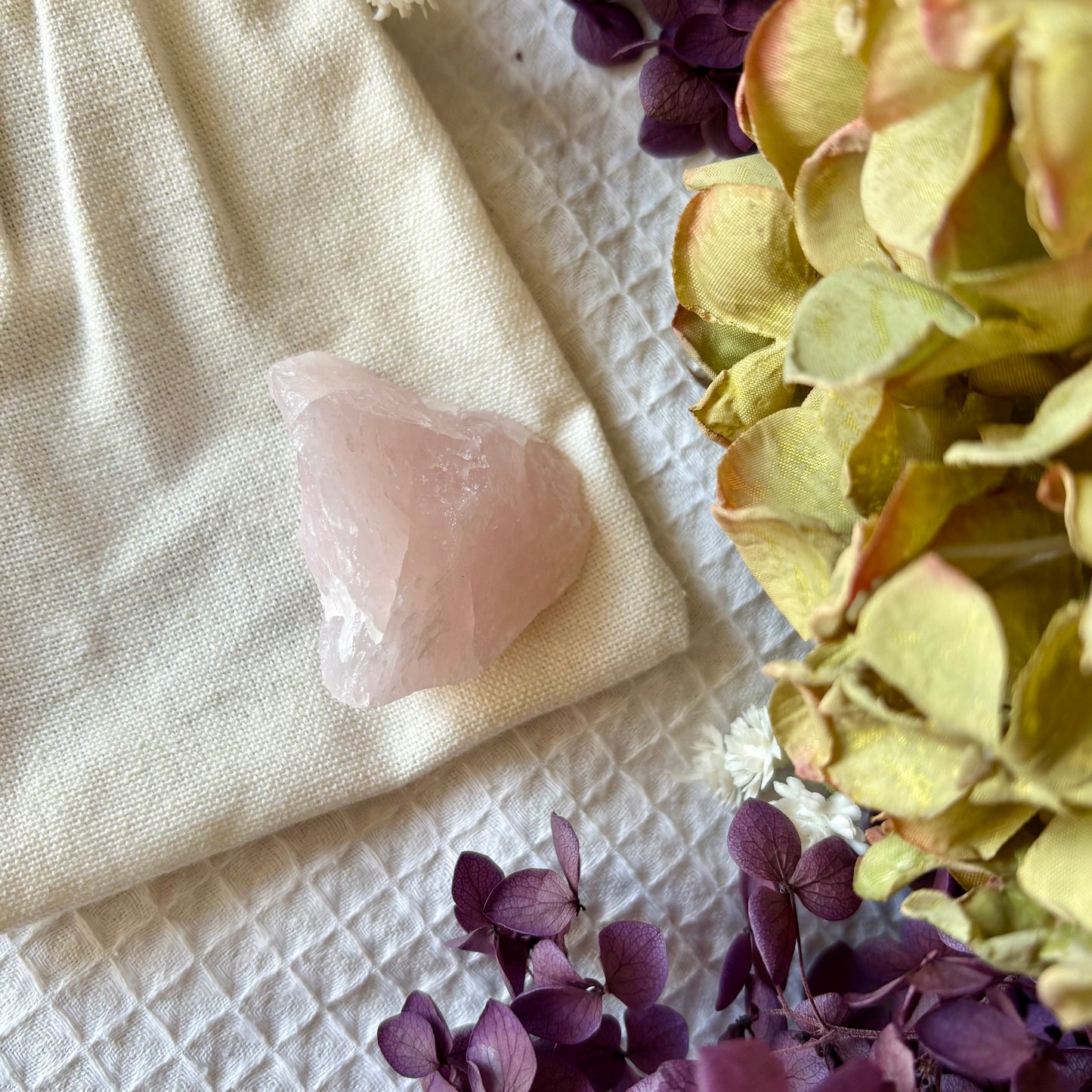 Rose Quartz Raw Crystal