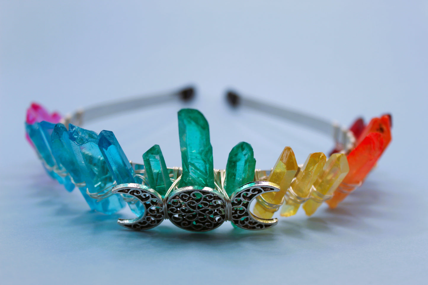 Rainbow Crystal Crown