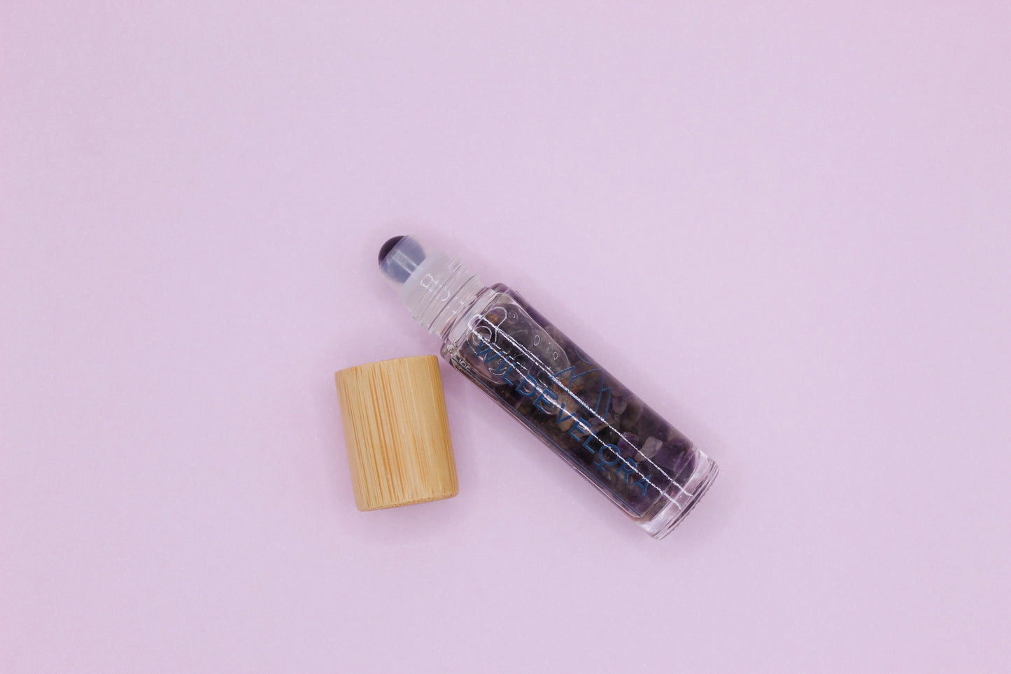 Essential Oil Roller Bottle - Amethyst