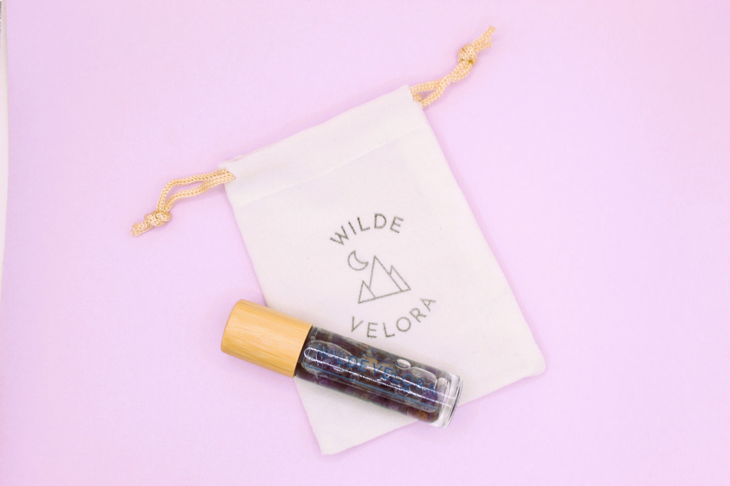 Essential Oil Roller Bottle - Amethyst