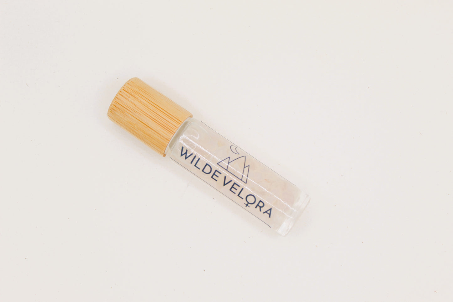 Essential Oil Roller Bottle - Rose Quartz