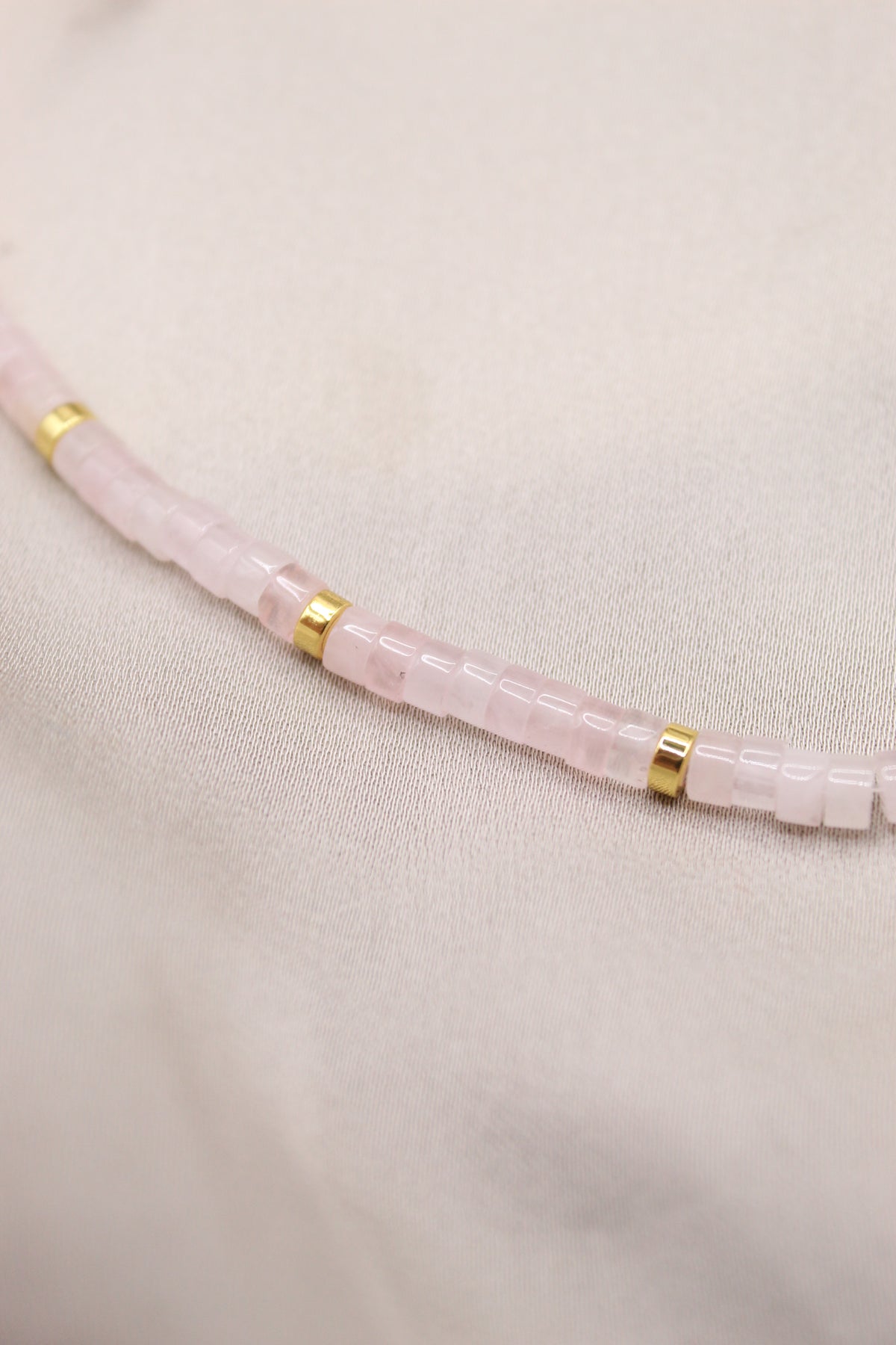 Love & Emotional Healing | Rose Quartz beaded necklace