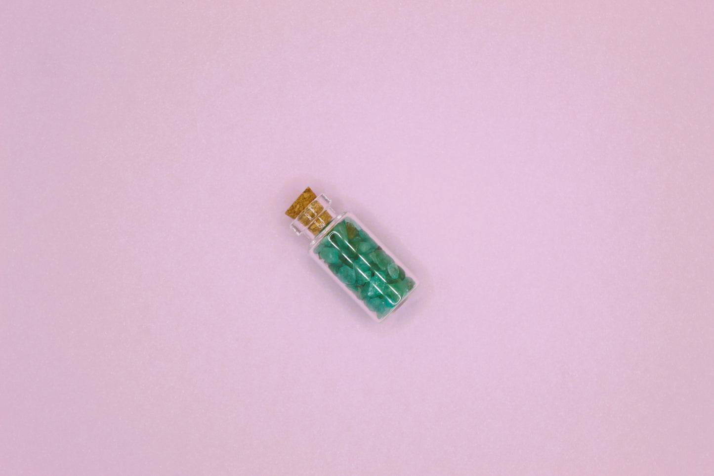 Green Aventurine Crystal Wish Jar