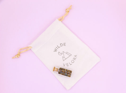 Tigers Eye Crystal Wish Jar