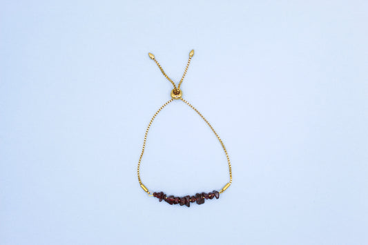 Natural Garnet Bracelet