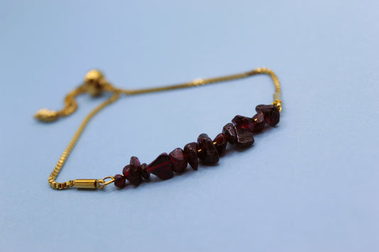 Natural Garnet Bracelet