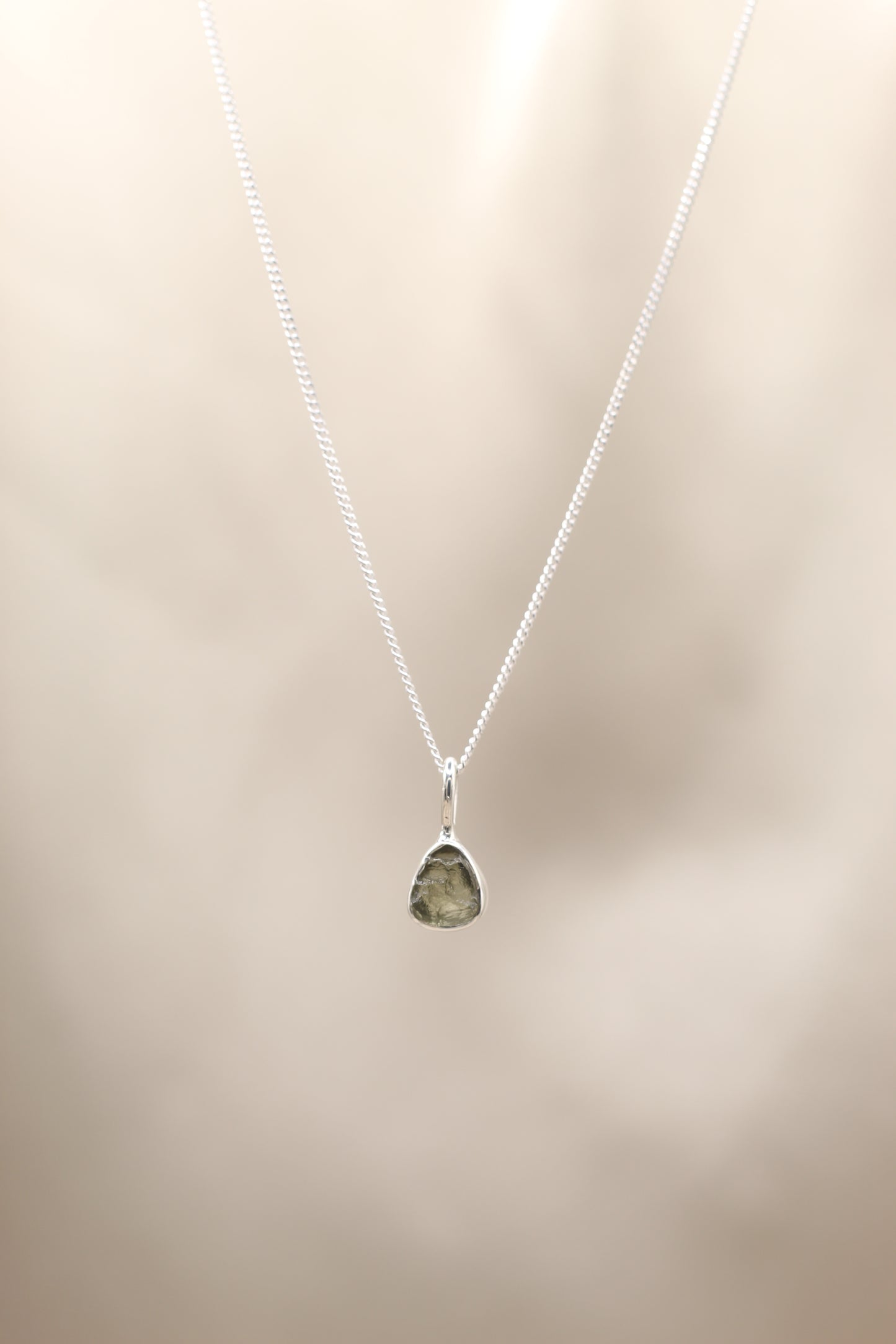 moldavite necklace