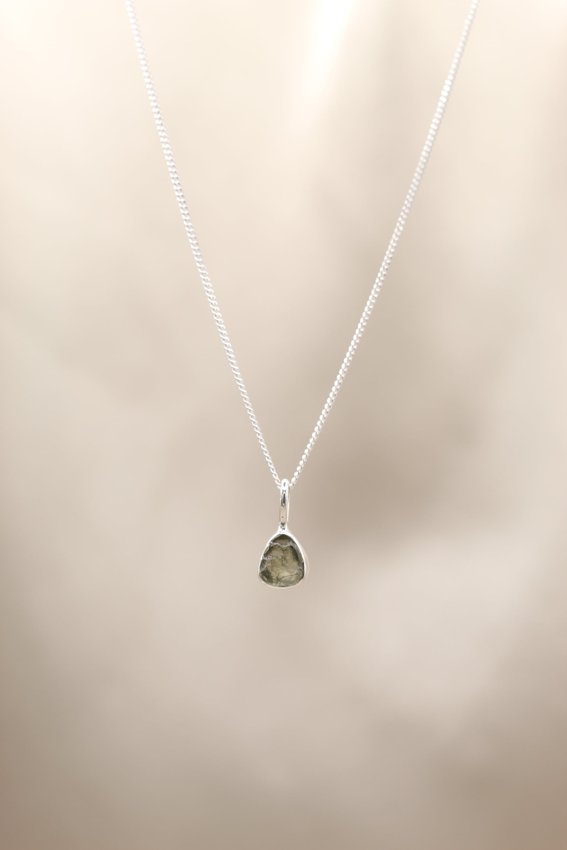 moldavite necklace