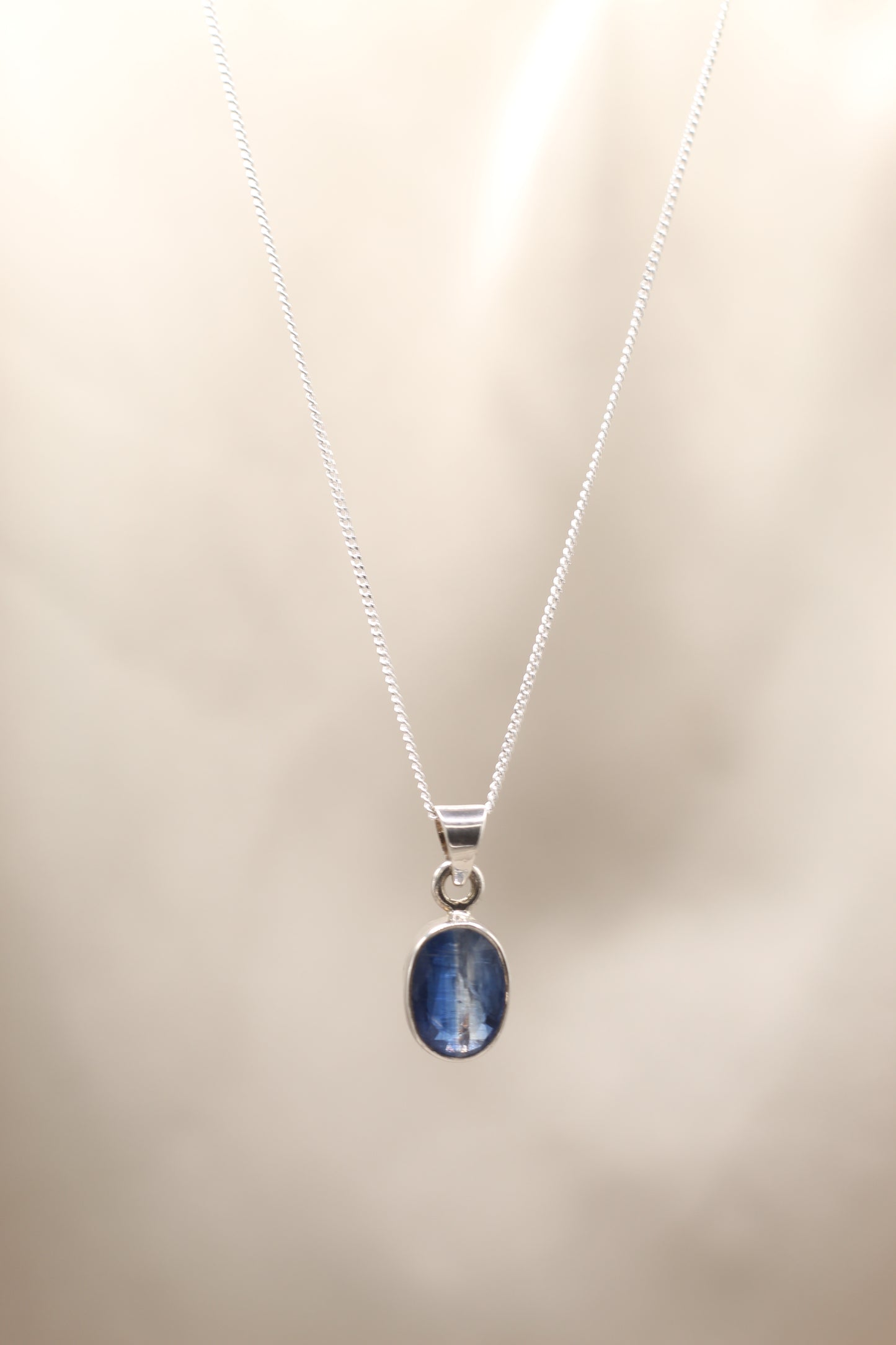 kyanite necklace