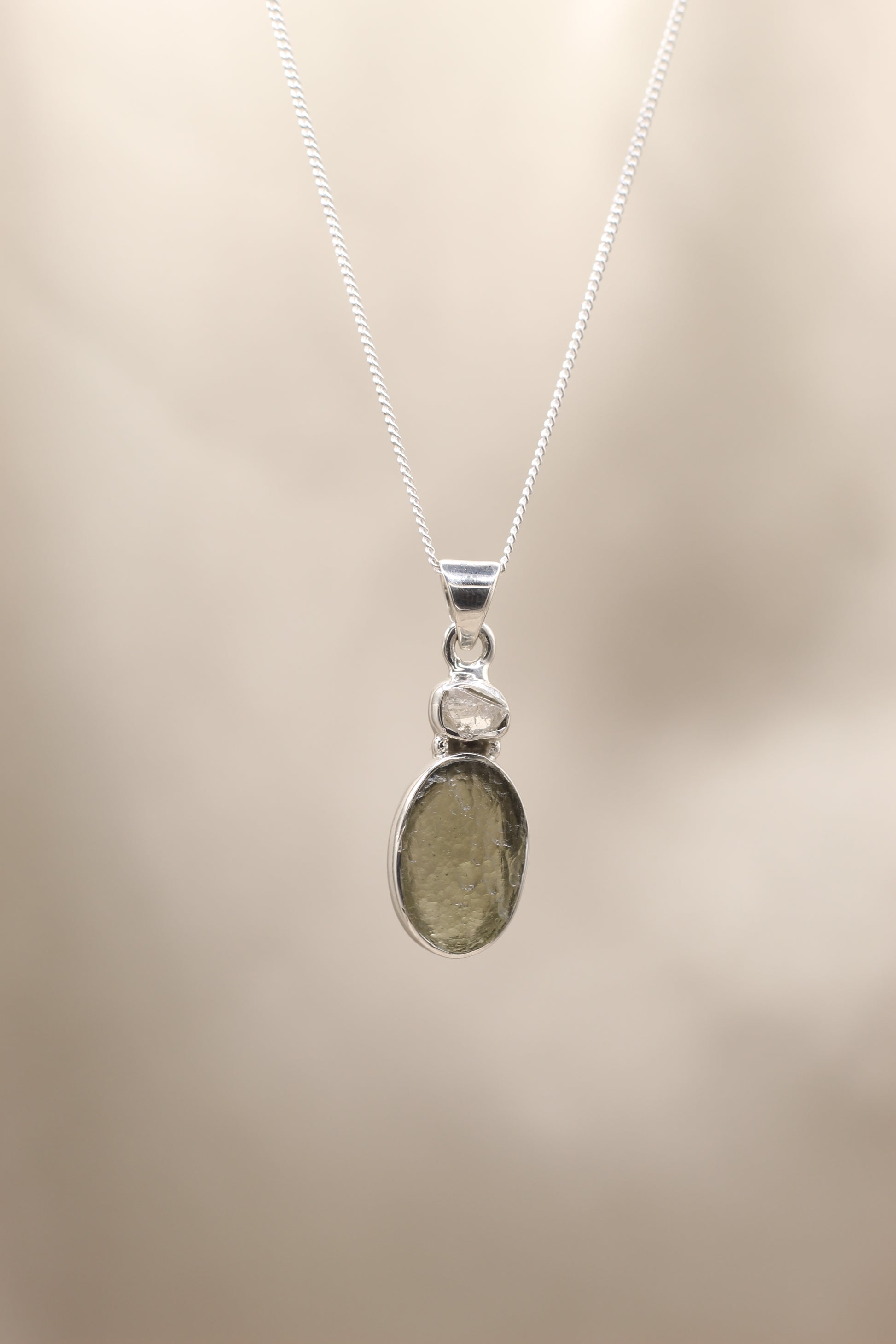 moldavite necklace