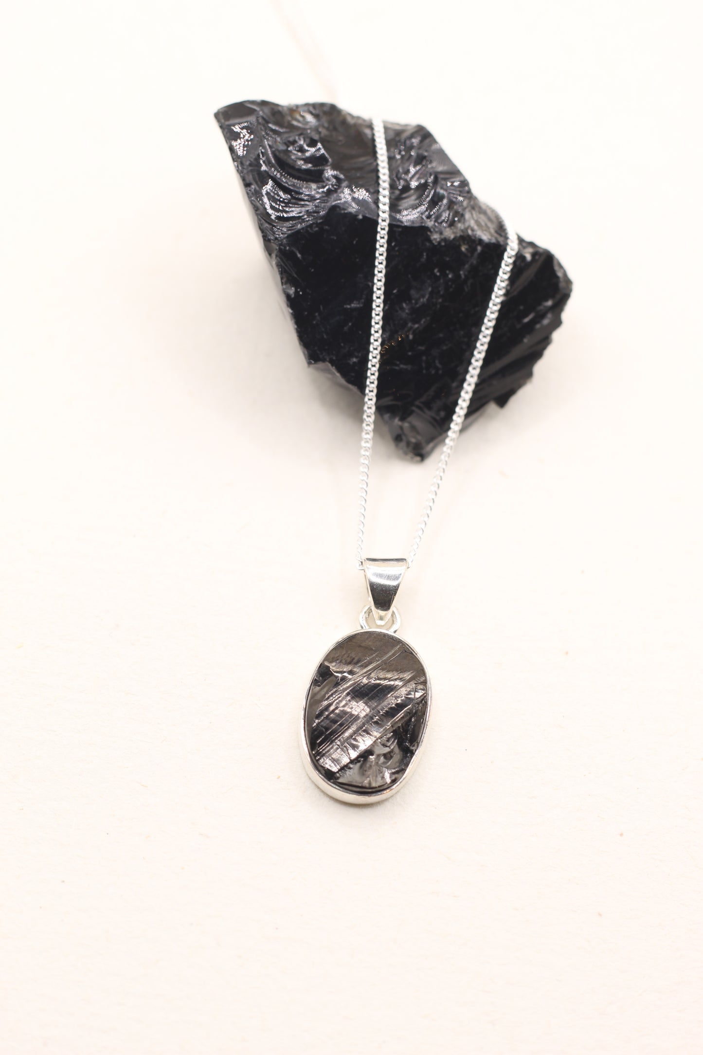 Detox & Protect | Shungite Necklace | Sterling Silver
