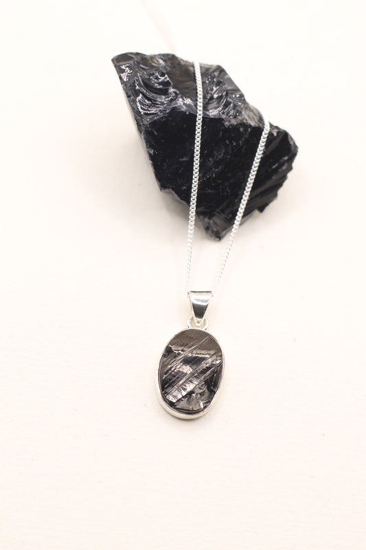 Detox & Protect | Shungite Necklace | Sterling Silver