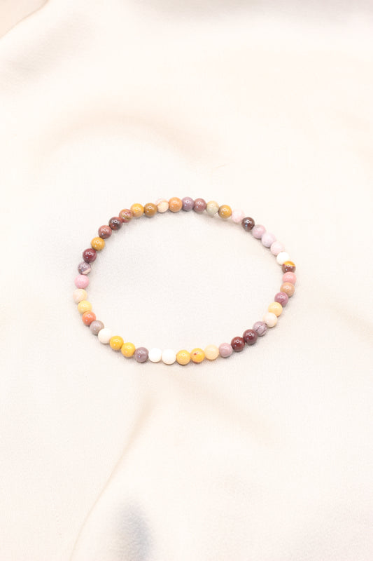 Freedom & Adventure | Mookaite small beaded bracelet