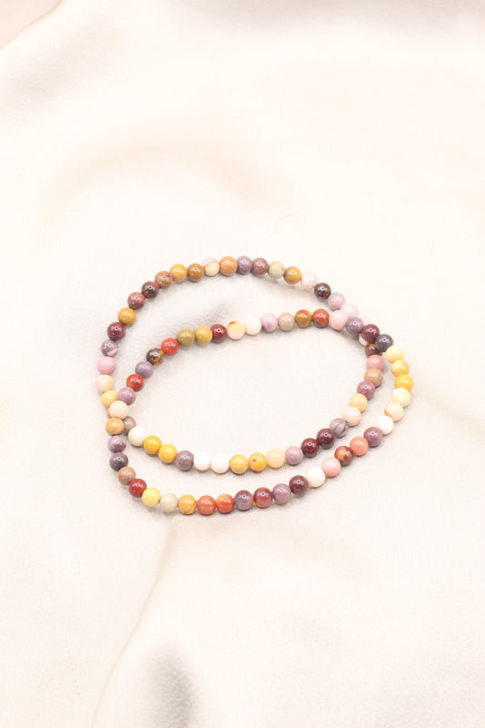 Freedom & Adventure | Mookaite small beaded bracelet