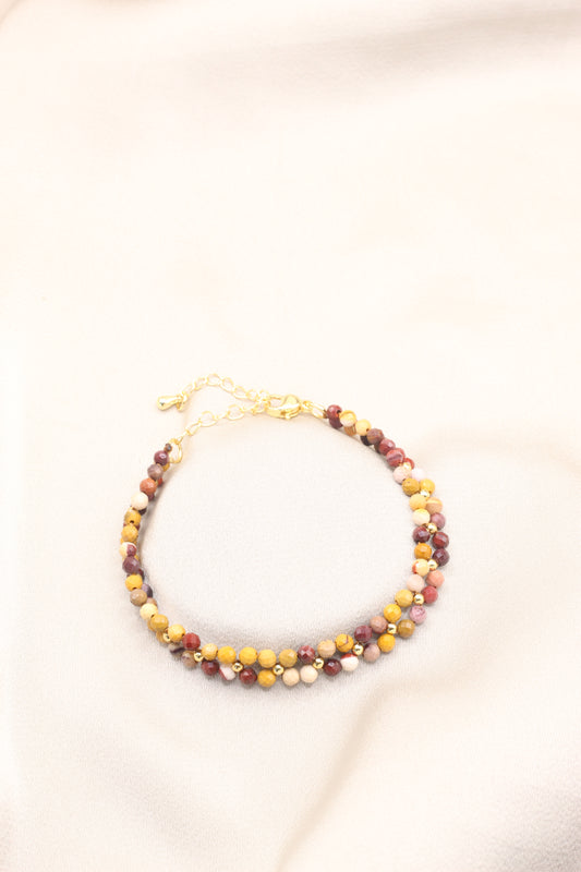 Freedom & Adventure | Mookaite cluster bracelet