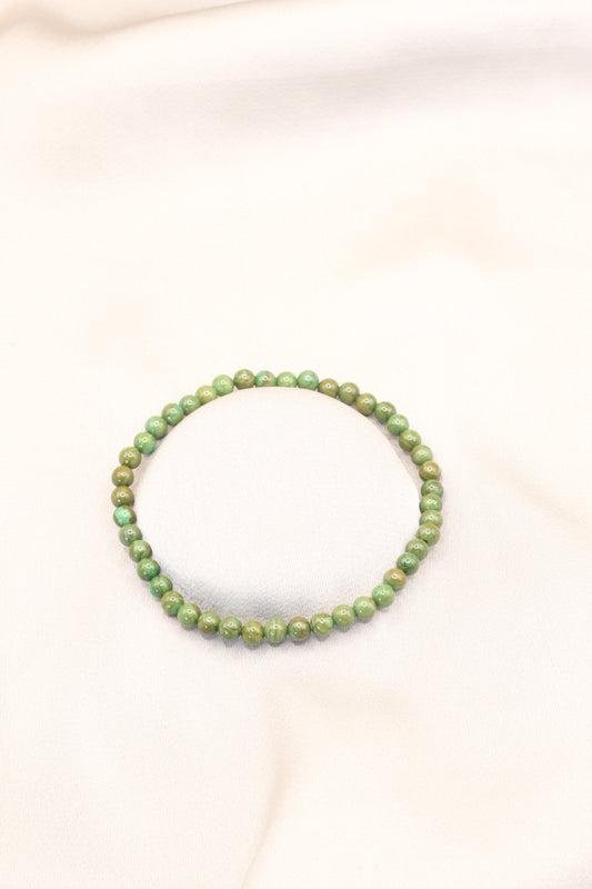 Healing & Release | Unakite small beaded bracelet
