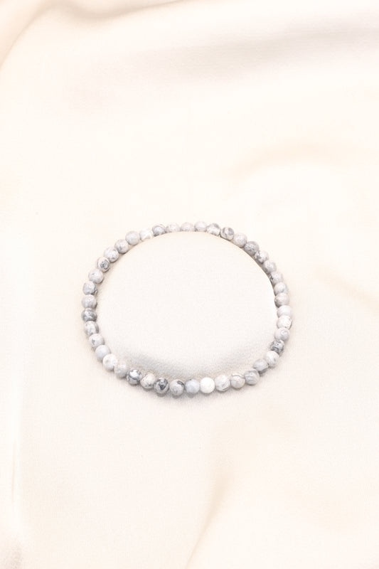 Guidance & Clarity | Map stone small beaded bracelet
