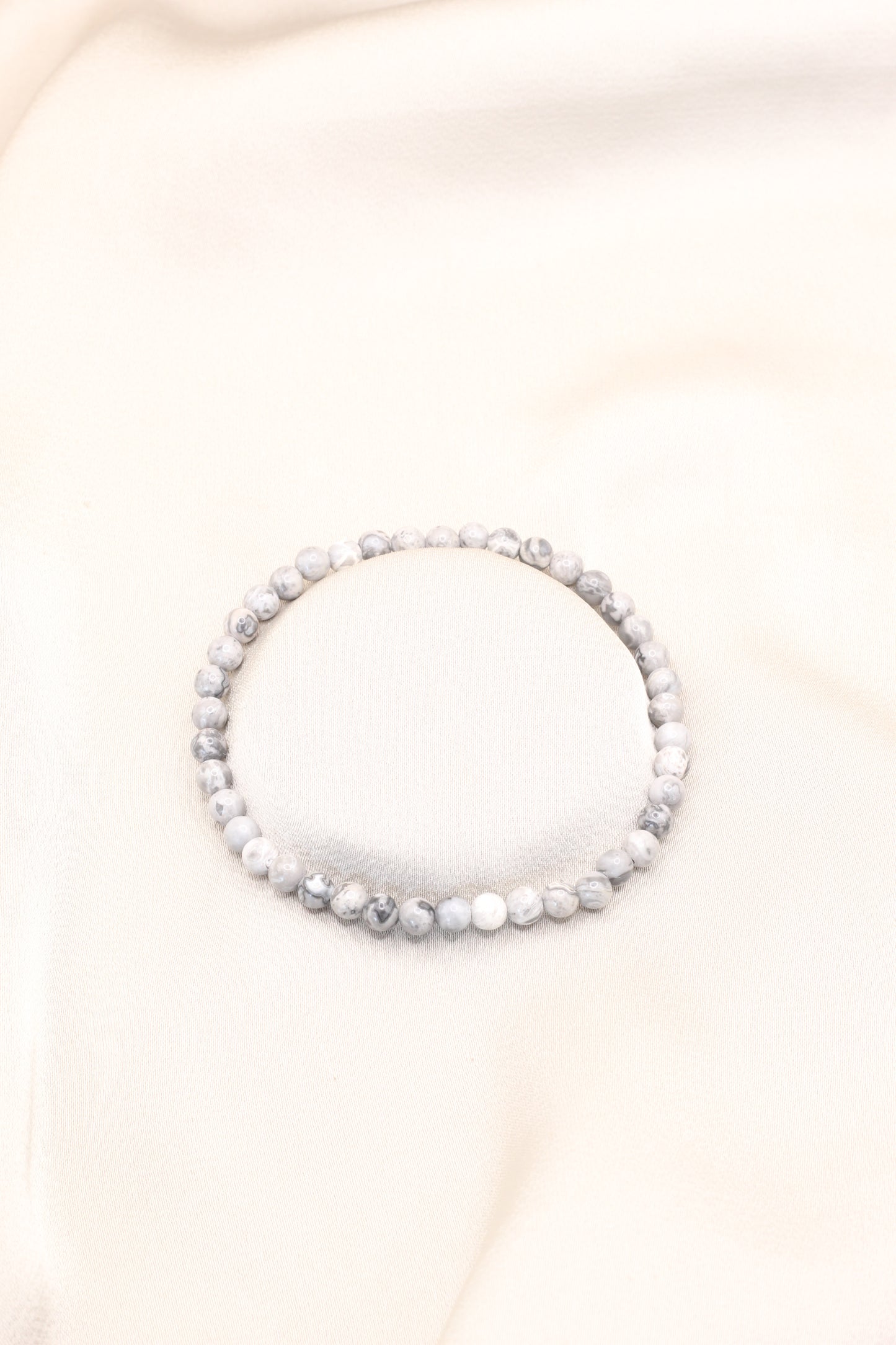 Guidance & Clarity | Map stone small beaded bracelet