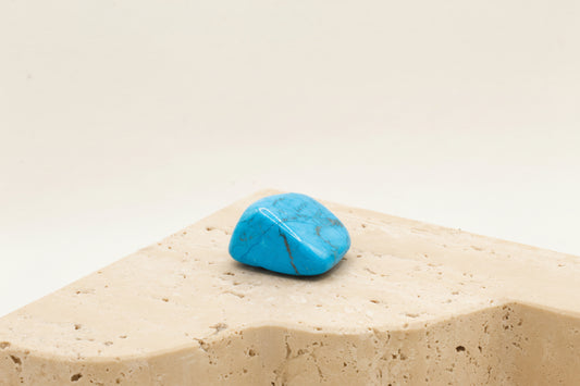Balance & Calm | Blue Howlite (Turquenite) Tumblestone