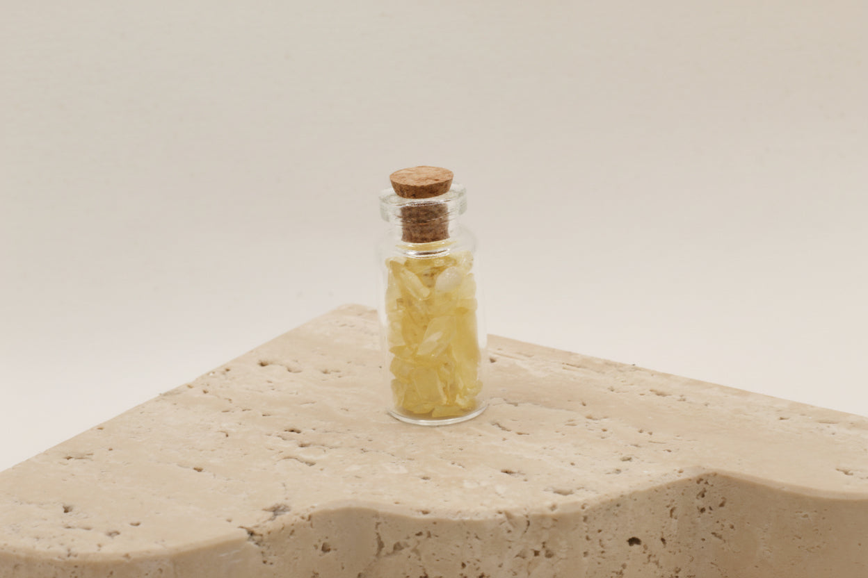 Joy & Abundance | Citrine Crystal Wish Jar