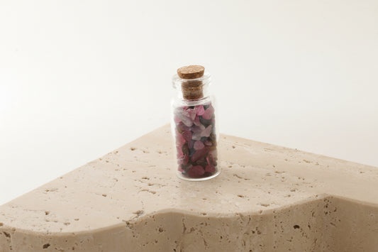 Tourmaline Crystal Wish Jar