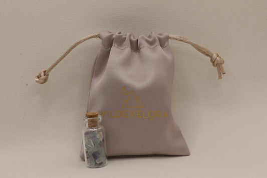 Fluorite Crystal Wish Jar
