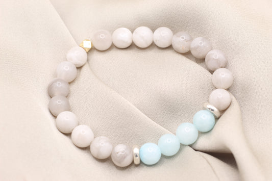 Inner wisdom & nurture | mixed Moonstone power beads