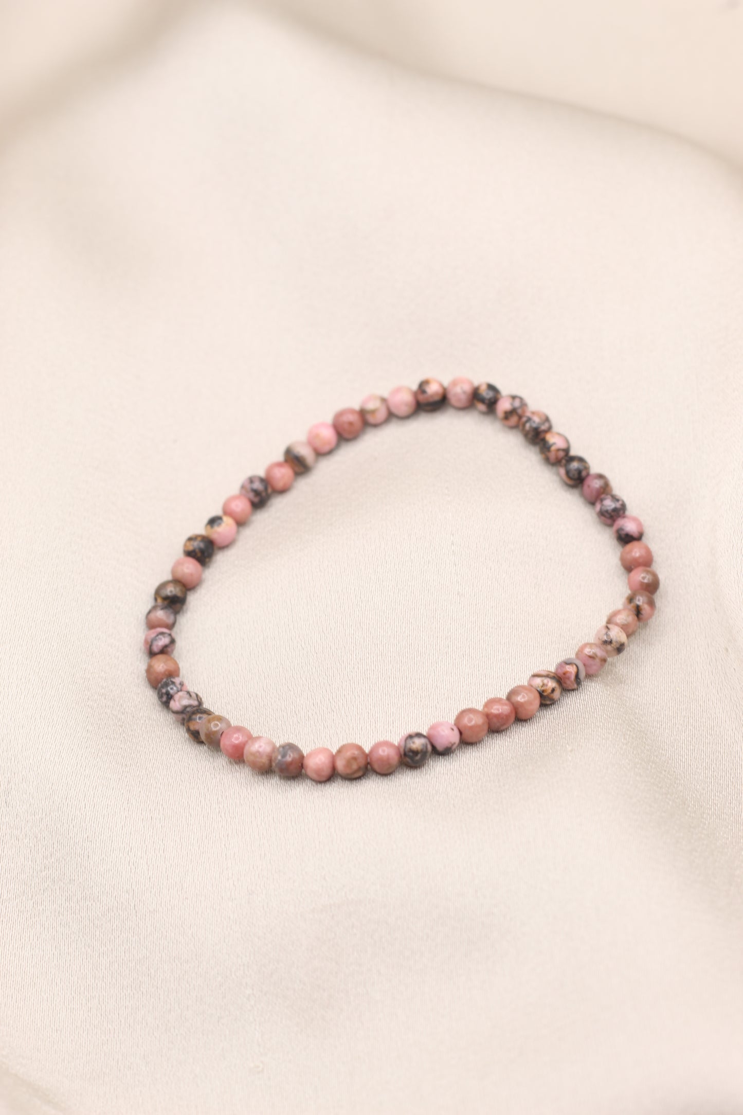 Compassion & Healing | Rhodonite beaded bracelet