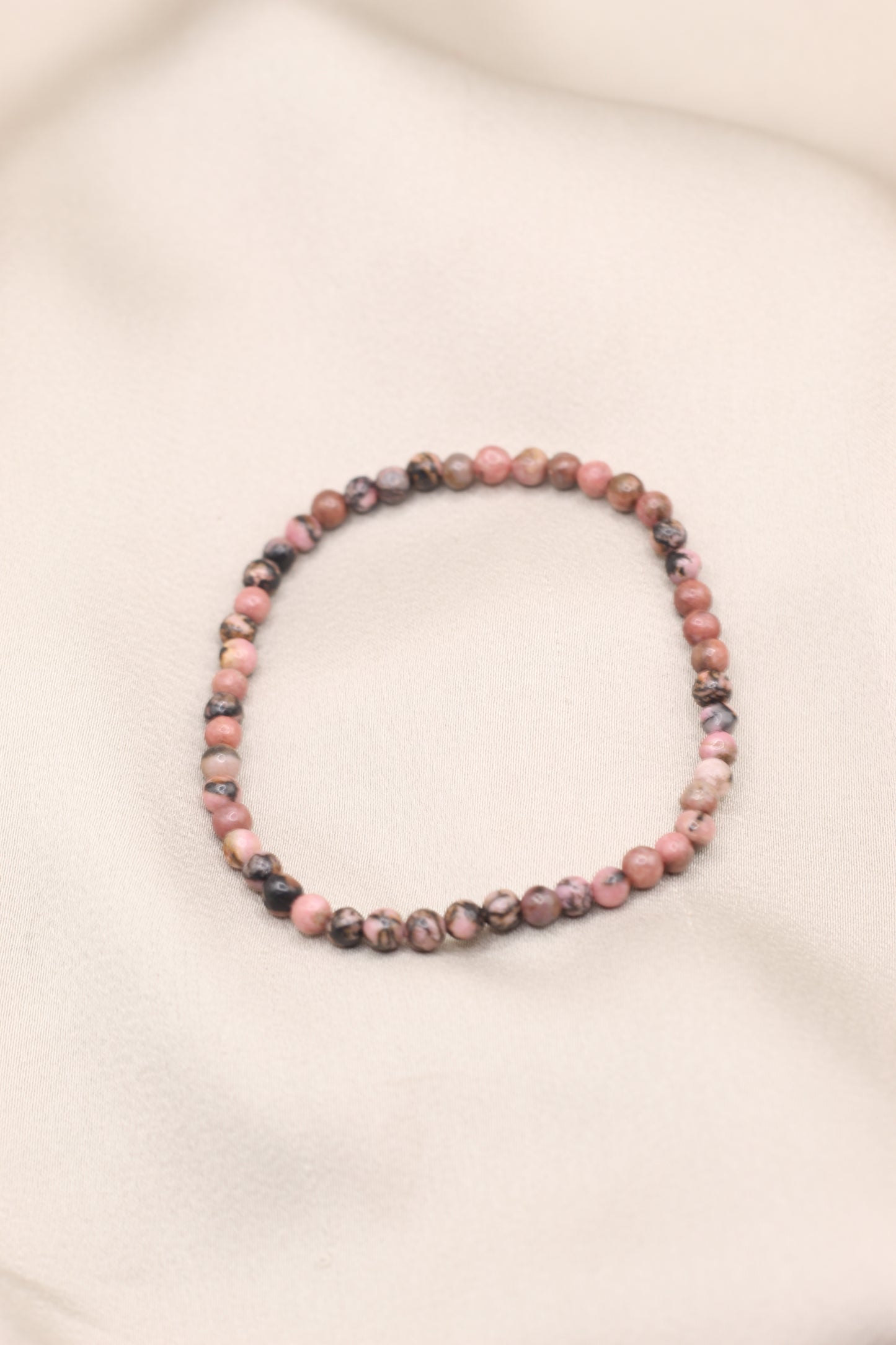 Compassion & Healing | Rhodonite beaded bracelet