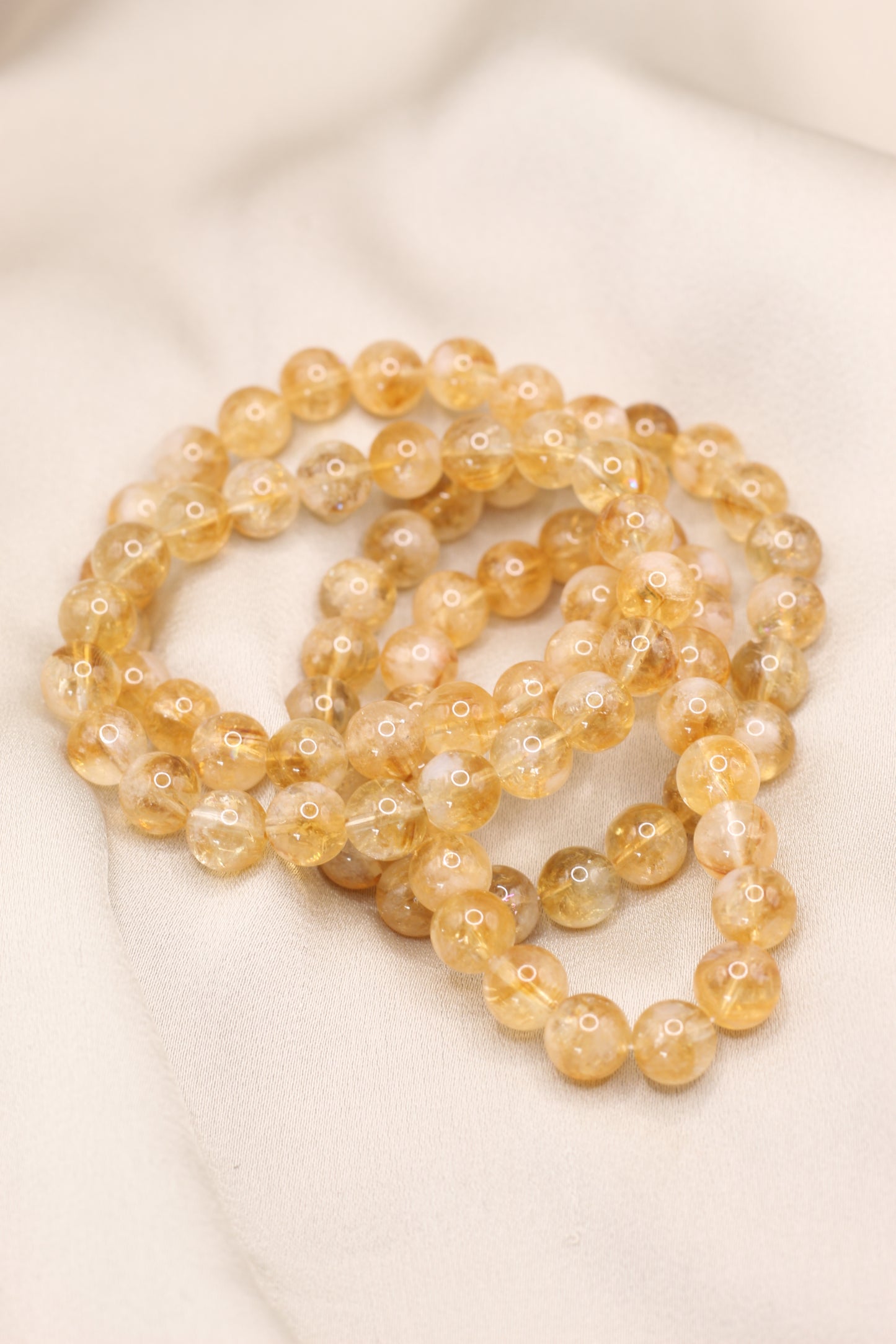 Joy & Abundance | Citrine power beads