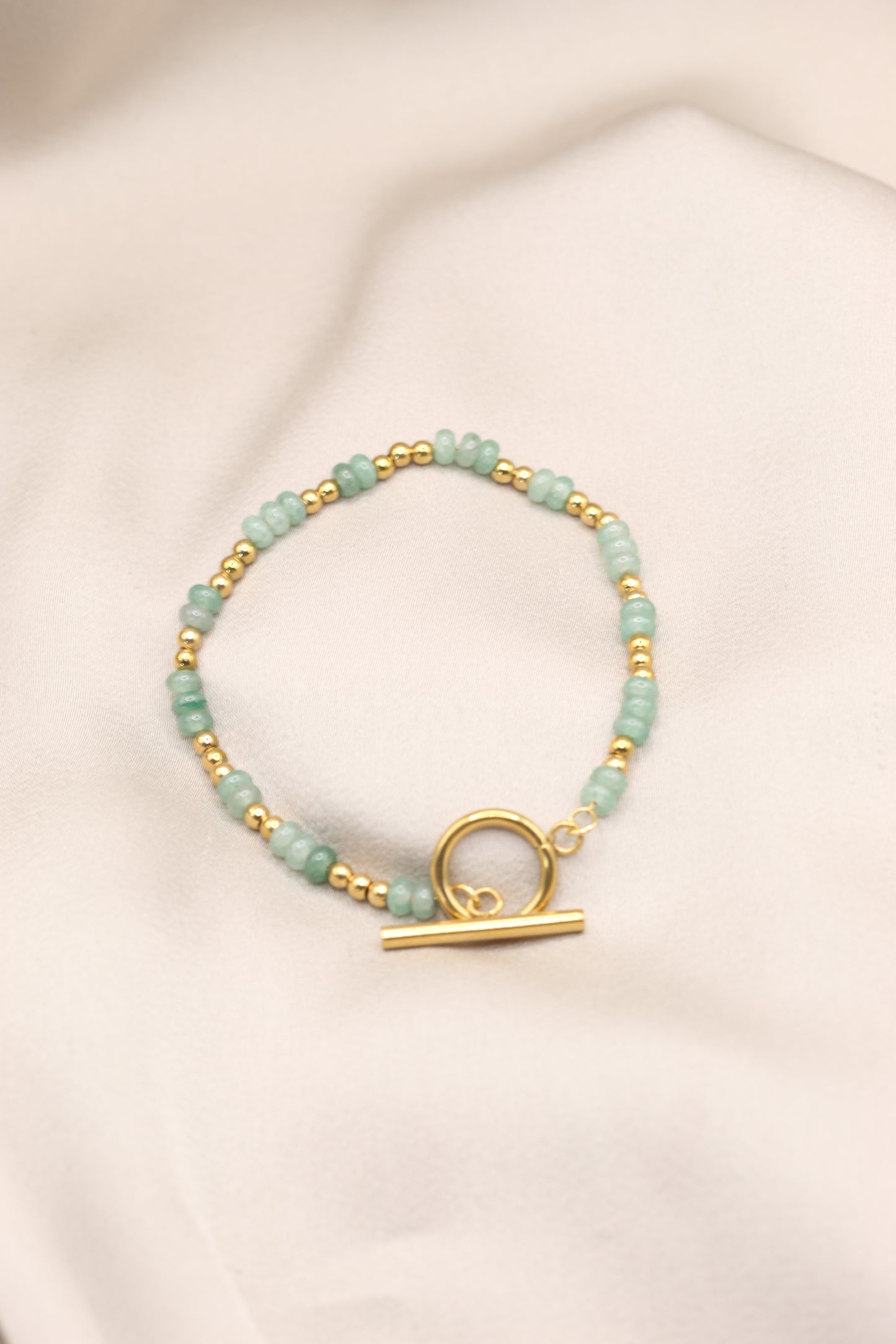 Positivity & Optimism | Aventurine Tbar bracelet