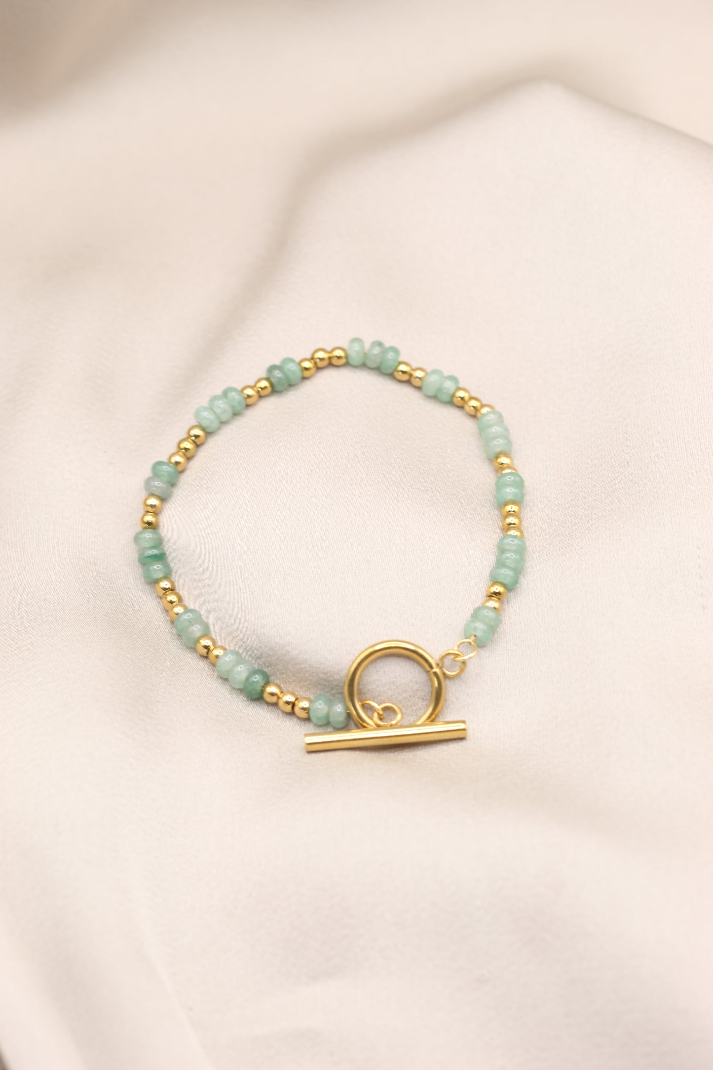 Positivity & Optimism | Aventurine Tbar bracelet