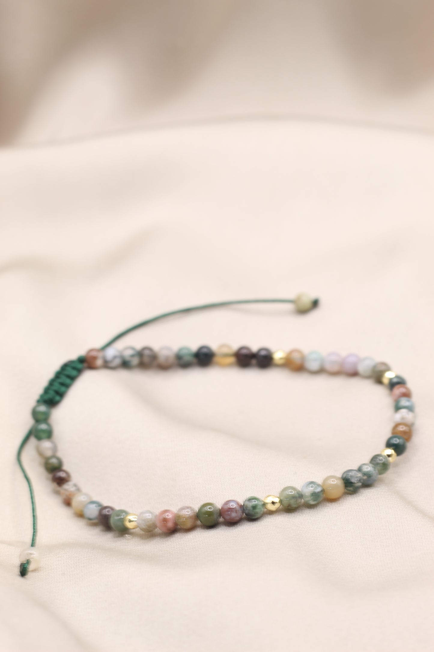 Grounding & Balance | Indian Agate Anklet
