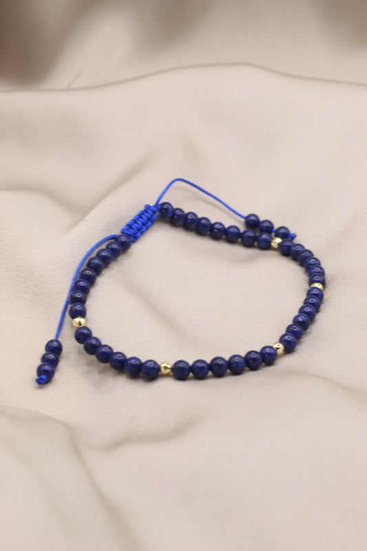 Wisdom & Intuition | Lapis lazuli Anklet