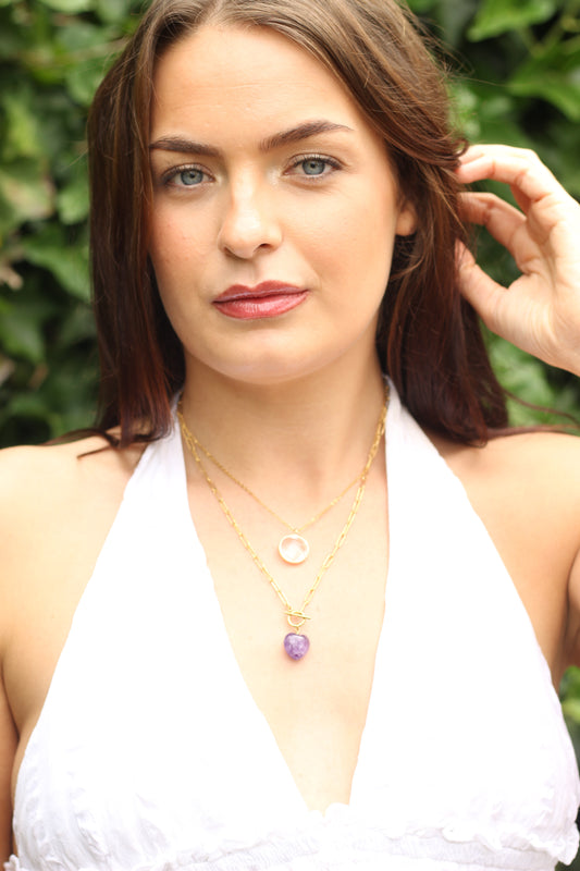 Clarity & Energy Amplification | Clear Quartz necklace