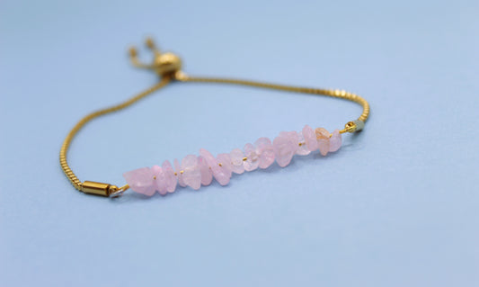 Natural Rose Quartz Bracelet